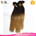 Silky Straight Wave beauty afro kinky curly virgin hair ombre weave extension with fast delivery